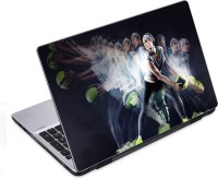 ezyPRNT Volley Ball Sports at Slow motion (14 to 14.9 inch) Vinyl Laptop Decal 14   Laptop Accessories  (ezyPRNT)