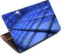Anweshas 3D Blue Tiles Vinyl Laptop Decal 15.6   Laptop Accessories  (Anweshas)