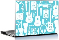 Seven Rays Music Instruments Vinyl Laptop Decal 15.6   Laptop Accessories  (Seven Rays)