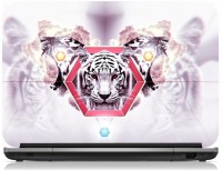 Box 18 Tigers And Hexogans1202 Vinyl Laptop Decal 15.6   Laptop Accessories  (Box 18)