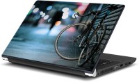 ezyPRNT Bicycle Supported at Shutter (13 to 13.9 inch) Vinyl Laptop Decal 13   Laptop Accessories  (ezyPRNT)