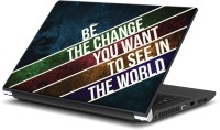 ezyPRNT Gandhi Quote (13 to 13.9 inch) Vinyl Laptop Decal 13   Laptop Accessories  (ezyPRNT)