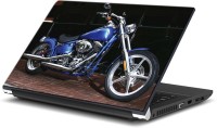 ezyPRNT Rocker C Blue Power Bike (14 to 14.9 inch) Vinyl Laptop Decal 14   Laptop Accessories  (ezyPRNT)