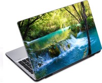 ezyPRNT River In Jungle (14 to 14.9 inch) Vinyl Laptop Decal 14   Laptop Accessories  (ezyPRNT)