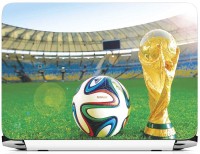 FineArts FIFA World Cup with Football Vinyl Laptop Decal 15.6   Laptop Accessories  (FineArts)