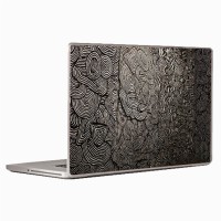 Theskinmantra Black Maze Universal Size Vinyl Laptop Decal 15.6   Laptop Accessories  (Theskinmantra)