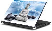 ezyPRNT Budha Stone Statue (15 to 15.6 inch) Vinyl Laptop Decal 15   Laptop Accessories  (ezyPRNT)