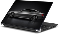 ezyPRNT Grey Car Grey Background (15 to 15.6 inch) Vinyl Laptop Decal 15   Laptop Accessories  (ezyPRNT)