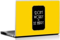 View Seven Rays Dont Worry Be Happy Vinyl Laptop Decal 15.6 Laptop Accessories Price Online(Seven Rays)
