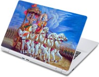 ezyPRNT Krishna Arjun (13 to 13.9 inch) Vinyl Laptop Decal 13   Laptop Accessories  (ezyPRNT)