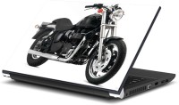 ezyPRNT Black Monster Bike (15 to 15.6 inch) Vinyl Laptop Decal 15   Laptop Accessories  (ezyPRNT)