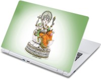 ezyPRNT Lord Ganesha Finguirine (13 to 13.9 inch) Vinyl Laptop Decal 13   Laptop Accessories  (ezyPRNT)