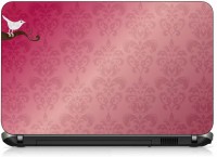 View VI Collections FLOWER PATTERN IN RED pvc Laptop Decal 15.6 Laptop Accessories Price Online(VI Collections)