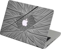 Theskinmantra Grey Floral Sketch Vinyl Laptop Decal 11   Laptop Accessories  (Theskinmantra)