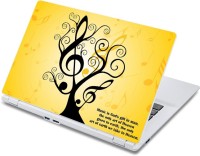 ezyPRNT Beautiful Musical Expressions Music AG (13 to 13.9 inch) Vinyl Laptop Decal 13   Laptop Accessories  (ezyPRNT)