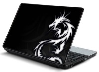 Print Shapes Abstract Black Dragon Vinyl Laptop Decal 15.6   Laptop Accessories  (Print Shapes)