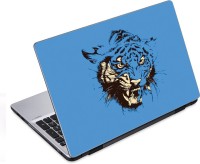 ezyPRNT Abstract Tiger C (14 to 14.9 inch) Vinyl Laptop Decal 14   Laptop Accessories  (ezyPRNT)