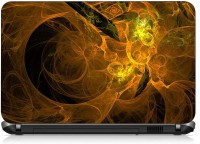 View VI Collections FLAME SWRILS pvc Laptop Decal 15.6 Laptop Accessories Price Online(VI Collections)
