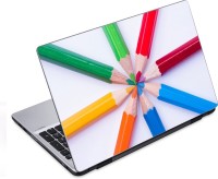ezyPRNT Pointed Pencil Colors (14 to 14.9 inch) Vinyl Laptop Decal 14   Laptop Accessories  (ezyPRNT)