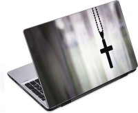 ezyPRNT Crucifix Locket (14 to 14.9 inch) Vinyl Laptop Decal 14   Laptop Accessories  (ezyPRNT)