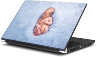 Rangeele Inkers Cute Sleeping Baby Vinyl Laptop Decal 15.6   Laptop Accessories  (Rangeele Inkers)