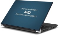ezyPRNT Love Yourself Quote (13 to 13.9 inch) Vinyl Laptop Decal 13   Laptop Accessories  (ezyPRNT)