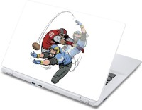 ezyPRNT Rugby Sports Funny Cartoons (13 to 13.9 inch) Vinyl Laptop Decal 13   Laptop Accessories  (ezyPRNT)