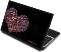 Shopmania Words Of love Vinyl Laptop Decal 15.6   Laptop Accessories  (Shopmania)