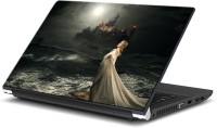 ezyPRNT The Castle In Sea (15 to 15.6 inch) Vinyl Laptop Decal 15   Laptop Accessories  (ezyPRNT)