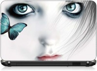 VI Collections GIRL & BARK BUTTERFLY pvc Laptop Decal 15.6   Laptop Accessories  (VI Collections)