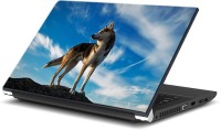 ezyPRNT Wolf as Vanraaj Wildlife (15 to 15.6 inch) Vinyl Laptop Decal 15   Laptop Accessories  (ezyPRNT)