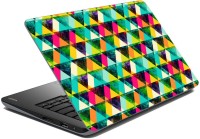 meSleep Multi Colour Geometrics Vinyl Laptop Decal 15.1   Laptop Accessories  (meSleep)