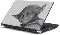 Rangeele Inkers Master Yoda Sketch Vinyl Laptop Decal 15.6   Laptop Accessories  (Rangeele Inkers)