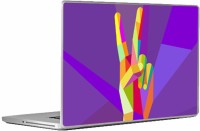 Swagsutra Coloful victory Laptop Skin/Decal For 15.6 Inch Laptop Vinyl Laptop Decal 15   Laptop Accessories  (Swagsutra)