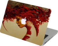 Swagsutra Swagsutra Artistic Girl Laptop Skin/Decal For MacBook Air 13 Vinyl Laptop Decal 13   Laptop Accessories  (Swagsutra)