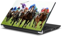 ezyPRNT Horse Riding Sports Hitters (15 to 15.6 inch) Vinyl Laptop Decal 15   Laptop Accessories  (ezyPRNT)