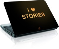 Shopmania I Love Stories Vinyl Laptop Decal 15.6   Laptop Accessories  (Shopmania)