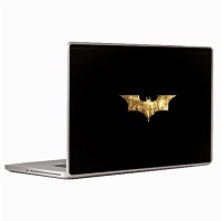 Theskinmantra Batman Gold Brooch Universal Size Vinyl Laptop Decal 15.6   Laptop Accessories  (Theskinmantra)