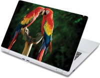 ezyPRNT Romantic Parrots Couples (13 to 13.9 inch) Vinyl Laptop Decal 13   Laptop Accessories  (ezyPRNT)