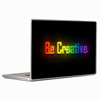 Theskinmantra Be Creative Laptop Decal 14.1   Laptop Accessories  (Theskinmantra)