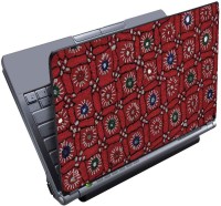 View Finest Embriodary Red Vinyl Laptop Decal 15.6 Laptop Accessories Price Online(Finest)
