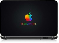 View VI Collections APPLE LOGO THINK DIFFERENT pvc Laptop Decal 15.6 Laptop Accessories Price Online(VI Collections)