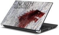 Dadlace The North Remebers Vinyl Laptop Decal 14.1   Laptop Accessories  (Dadlace)