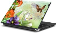 ezyPRNT Nature Butterflies Art & Painting (15 to 15.6 inch) Vinyl Laptop Decal 15   Laptop Accessories  (ezyPRNT)