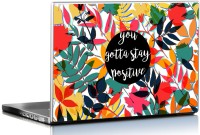 View Seven Rays Stay Positive Vinyl Laptop Decal 15.6 Laptop Accessories Price Online(Seven Rays)