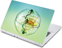 ezyPRNT Colorful Liquide Spillage Mirror Image (13 to 13.9 inch) Vinyl Laptop Decal 13   Laptop Accessories  (ezyPRNT)