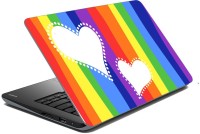 meSleep Multi Heart 68-014 Vinyl Laptop Decal 15.6   Laptop Accessories  (meSleep)