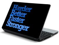 Psycho Art Harder Better Faster Stronger Vinyl Laptop Decal 15.6   Laptop Accessories  (Psycho Art)
