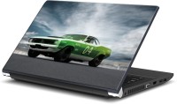 View Rangeele Inkers Green Sports Car Vinyl Laptop Decal 15.6 Laptop Accessories Price Online(Rangeele Inkers)