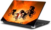 ezyPRNT Cycling and Cycle Racing Sports Bright (15 to 15.6 inch) Vinyl Laptop Decal 15   Laptop Accessories  (ezyPRNT)